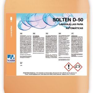Solten D-50 Lavavajillas para automáticas envase de 5 litros