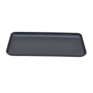 BANDEJA RECTANGULAR AQUA BLACK