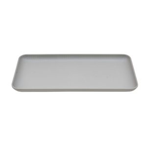 BANDEJA RECTANGULAR AQUA GREY