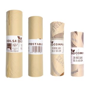 bolsa de basura compostable