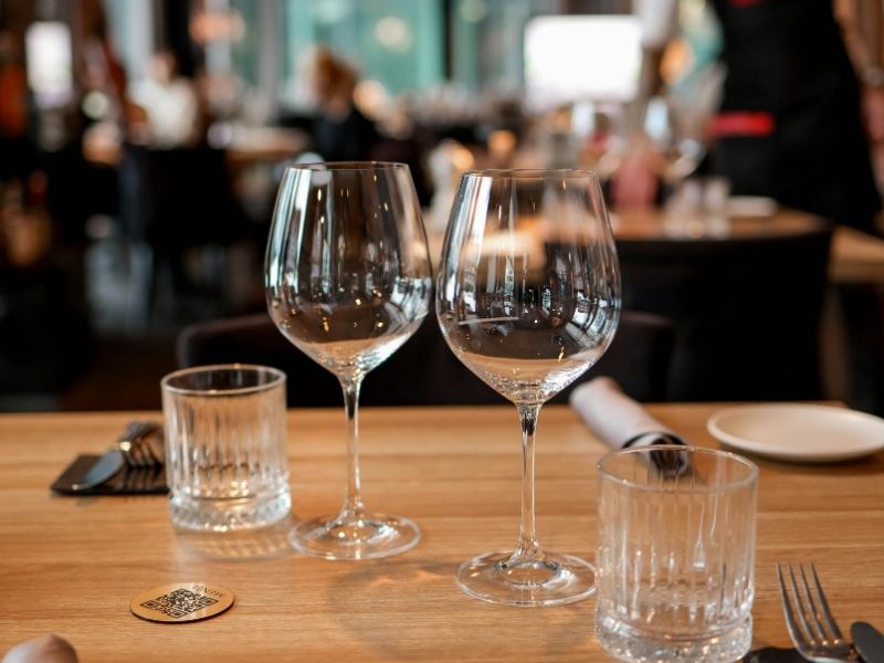 cristaleria restaurante 