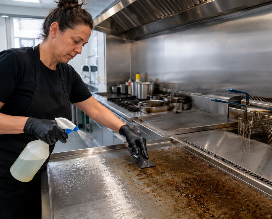 Desengrasante industrial de cocina
