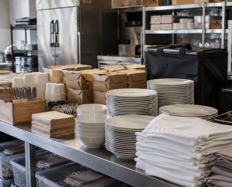 Material de catering para eventos